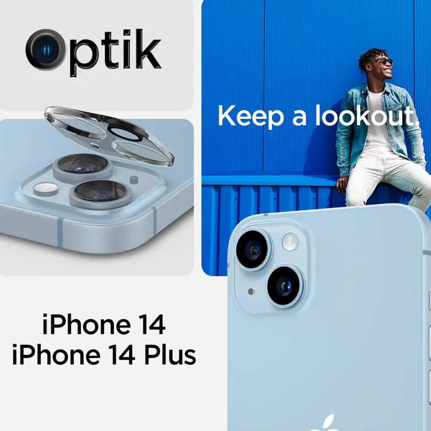 iPhone 14 / 14 Plus - Kameraschutz aus gehärtetem Glas