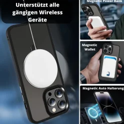 iPhone 12 / 12 Pro - Farbige MagSafe Hülle mit Ring