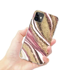 iPhone 12 / 12 Pro - Marmor & Sand Design Hülle