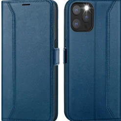iPhone 12 / 12 Pro - Robuste Klapphülle mit RFID Block