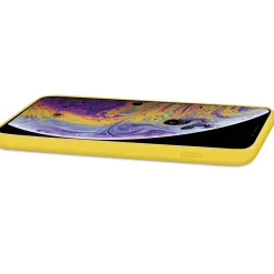 iPhone 12 / 12 Pro - Silikon Case mit Mikrofaser-Innenseite