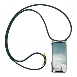 iPhone 12 / 12 Pro - Transparente Hülle mit Handykette