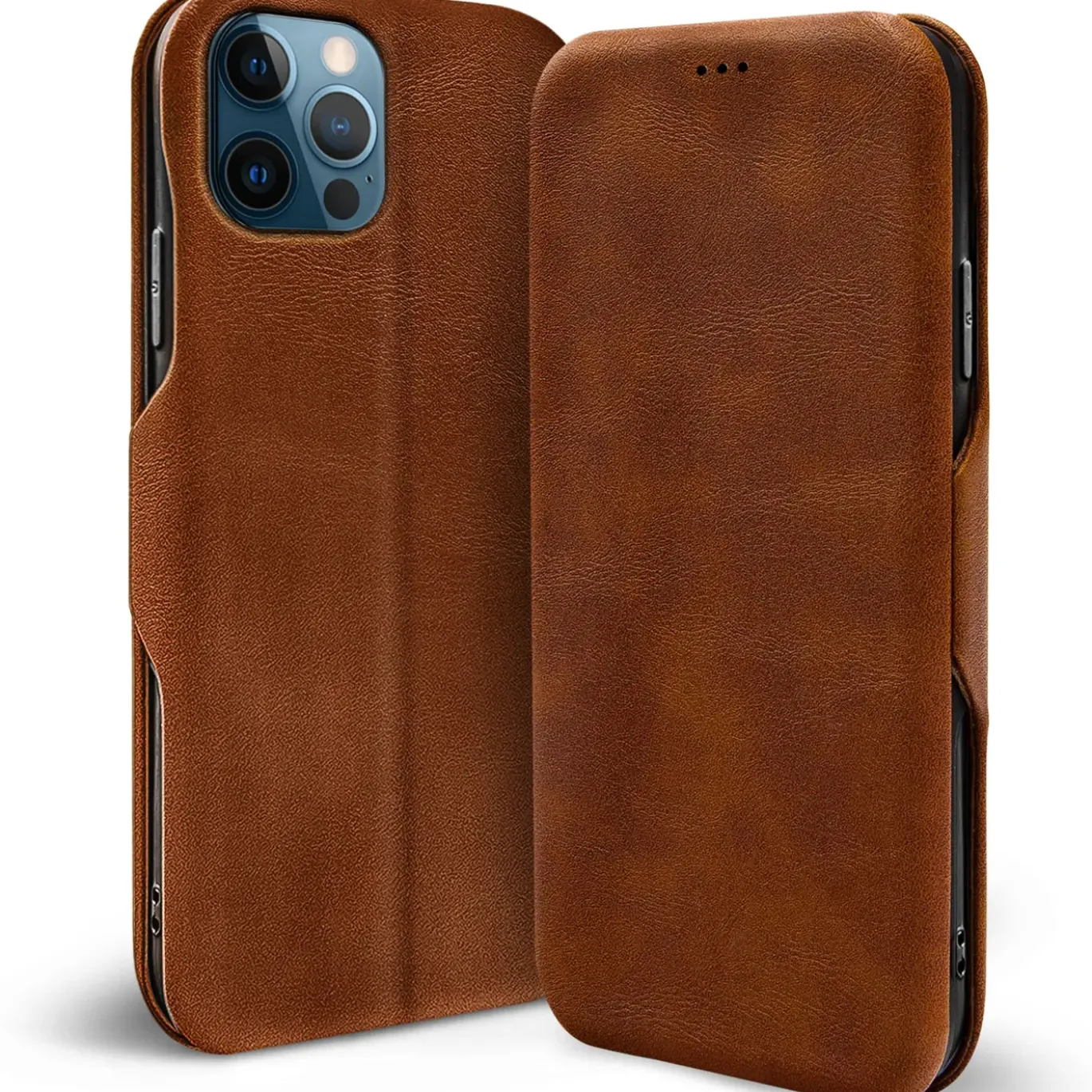 iPhone 12 / 12 Pro - Wallet Etui mit Standfunktion