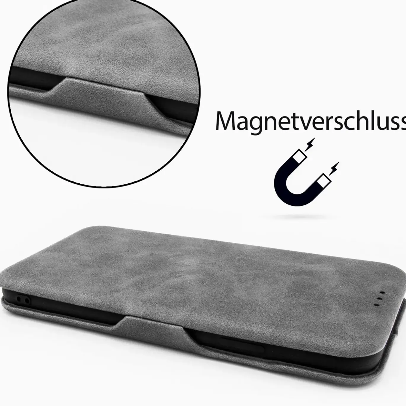 iPhone 12 / 12 Pro - Wallet Etui mit Standfunktion