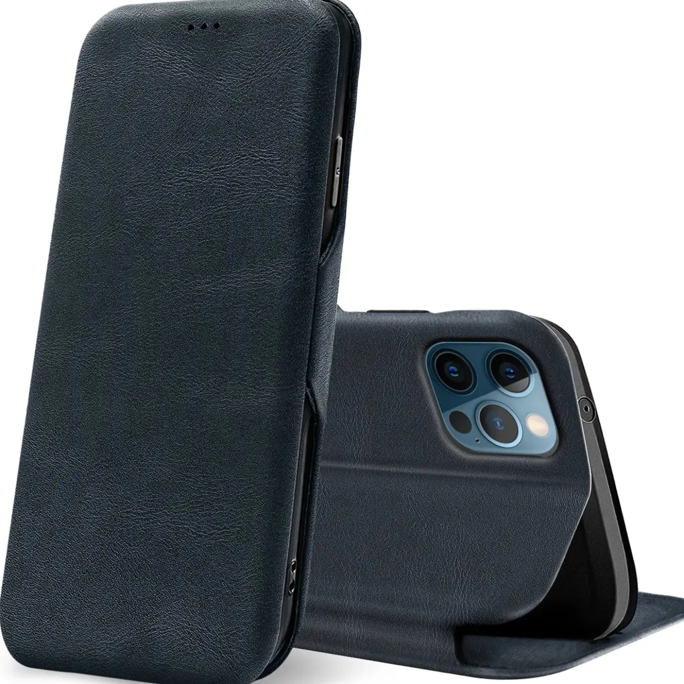 iPhone 12 / 12 Pro - Wallet Etui mit Standfunktion