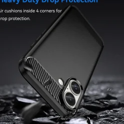 iPhone 17 - Carbon Case Hülle, stoßfest