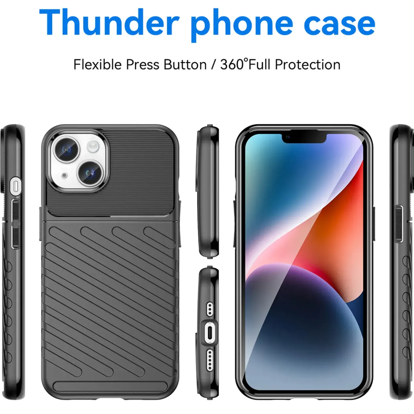 iPhone 14 - Elegante Hülle stoßfest & stylisch