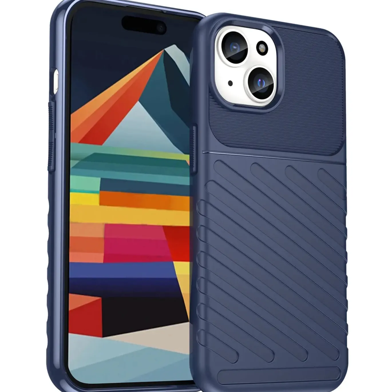 iPhone 15 - Elegante Hülle stoßfest & stylisch
