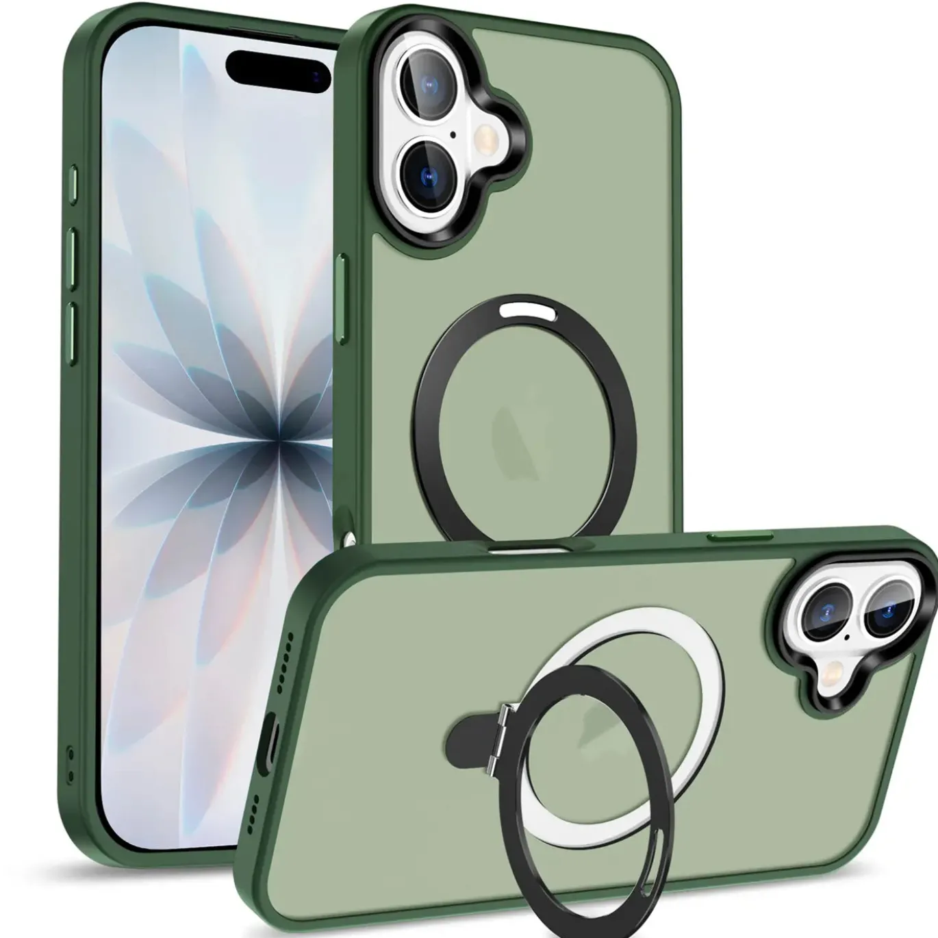 iPhone 17 - Farbige MagSafe Hülle mit Ring