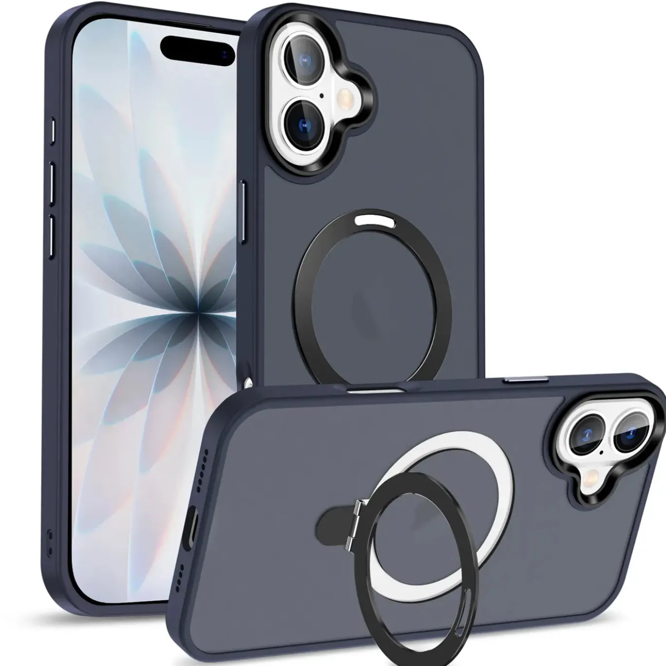 iPhone 17 - Farbige MagSafe Hülle mit Ring