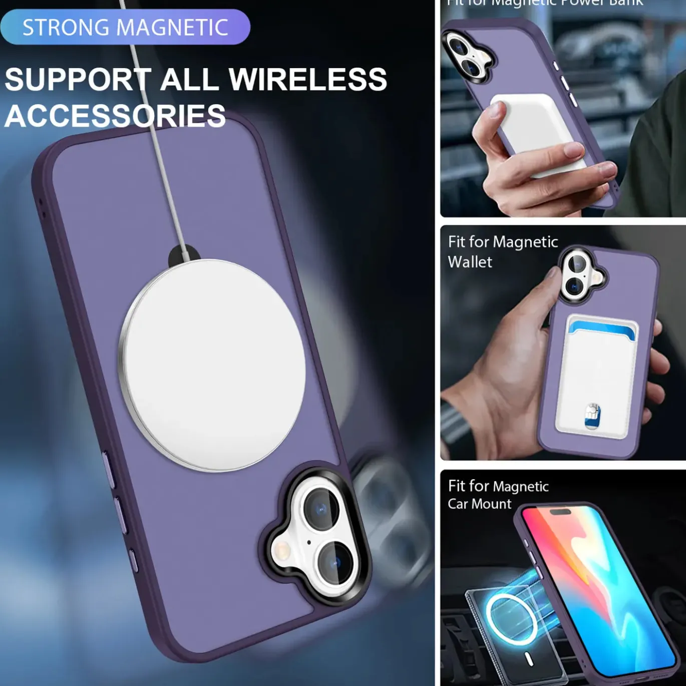iPhone 17 - Farbige MagSafe Hülle mit Ring