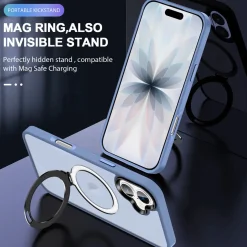 iPhone 17 - Farbige MagSafe Hülle mit Ring