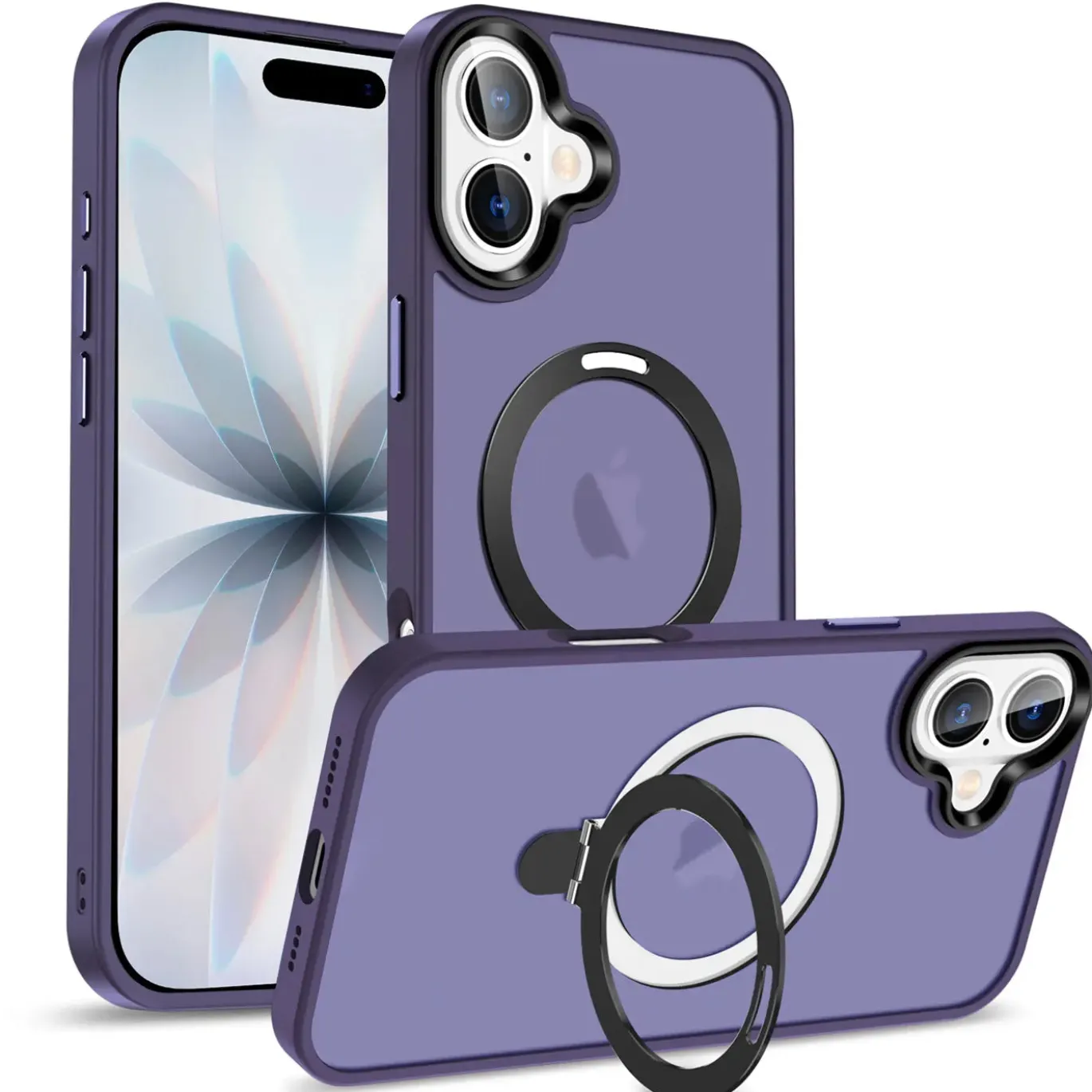 iPhone 17 - Farbige MagSafe Hülle mit Ring