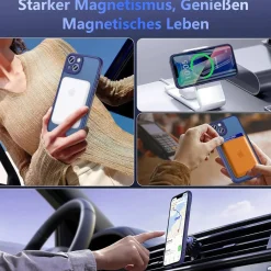 iPhone 13 - Farbige MagSafe Hülle mit Kameraschutz