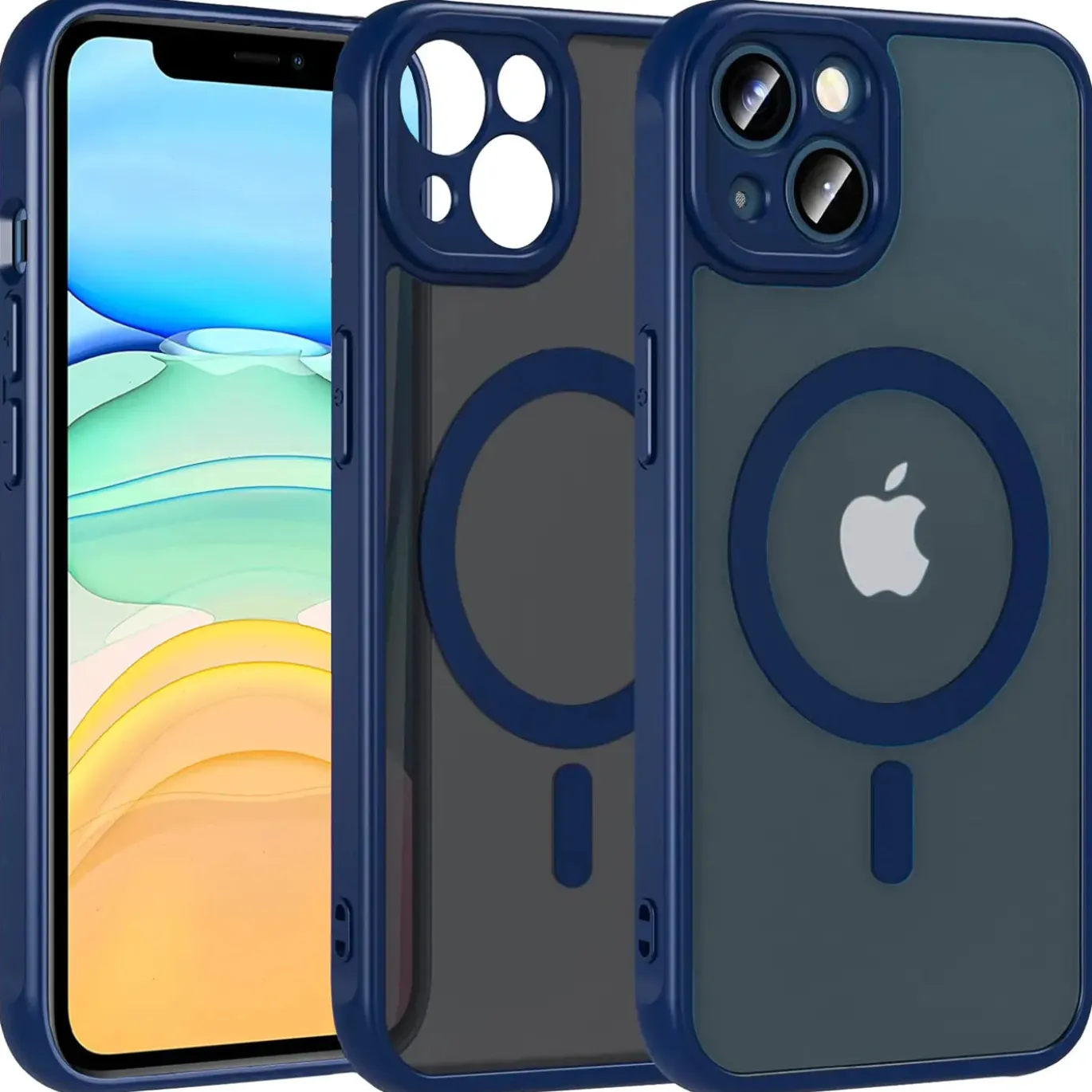 iPhone 11 - Farbige MagSafe Hülle mit Kameraschutz