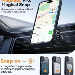 iPhone 16 - Farbige MagSafe Hülle mit Kameraschutz