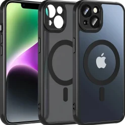 iPhone 14 - Farbige MagSafe Hülle mit Kameraschutz