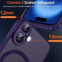 iPhone 17 - Farbige MagSafe Hülle mit Kameraschutz