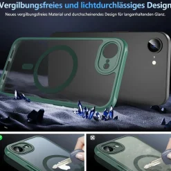 iPhone 17 - Farbige MagSafe Hülle mit Kameraschutz