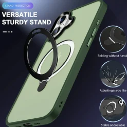 iPhone 16 - Farbige MagSafe Hülle mit Ring