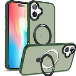 iPhone 16 - Farbige MagSafe Hülle mit Ring