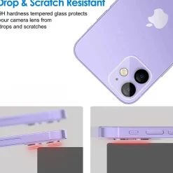 iPhone 12 - Kameraschutz aus gehärtetem Glas