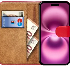 iPhone 16 - Klapphülle mit Kartenfächern