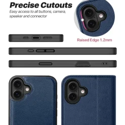 iPhone 17 - Klapphülle mit Kartenfächern & MagSafe-Kompatibilität