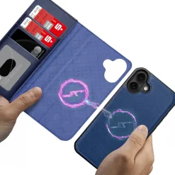 iPhone 17 - Klapphülle mit Kartenfächern & MagSafe-Kompatibilität