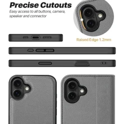 iPhone 17 - Klapphülle mit Kartenfächern & MagSafe-Kompatibilität