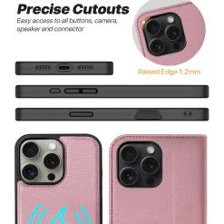 iPhone 13 - Klapphülle mit Kartenfächern & MagSafe-Kompatibilität