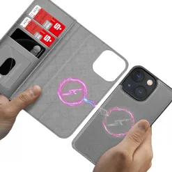 iPhone 13 - Klapphülle mit Kartenfächern & MagSafe-Kompatibilität