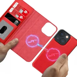 iPhone 13 - Klapphülle mit Kartenfächern & MagSafe-Kompatibilität