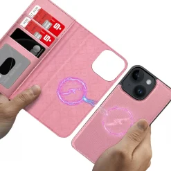 iPhone 14 - Klapphülle mit Kartenfächern & MagSafe-Kompatibilität