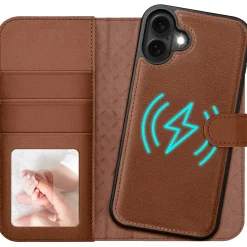 iPhone 16 - Klapphülle mit Kartenfächern & MagSafe-Kompatibilität