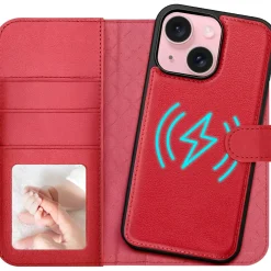 iPhone 15 - Klapphülle mit Kartenfächern & MagSafe-Kompatibilität