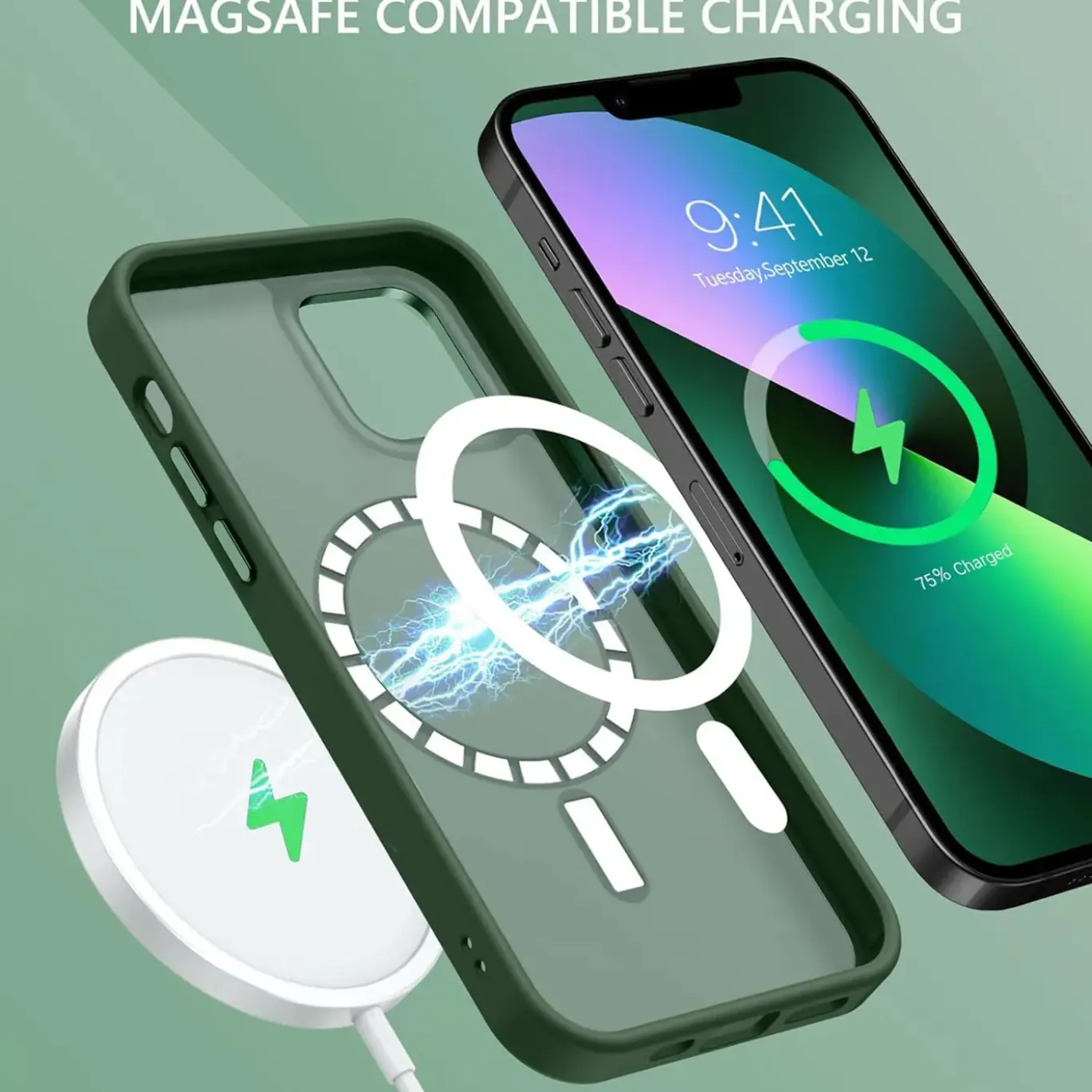 iPhone 14 - MagSafe Hülle mit Kameraschutz