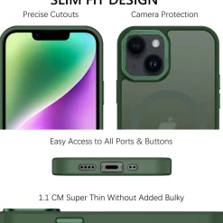 iPhone 14 - MagSafe Hülle mit Kameraschutz