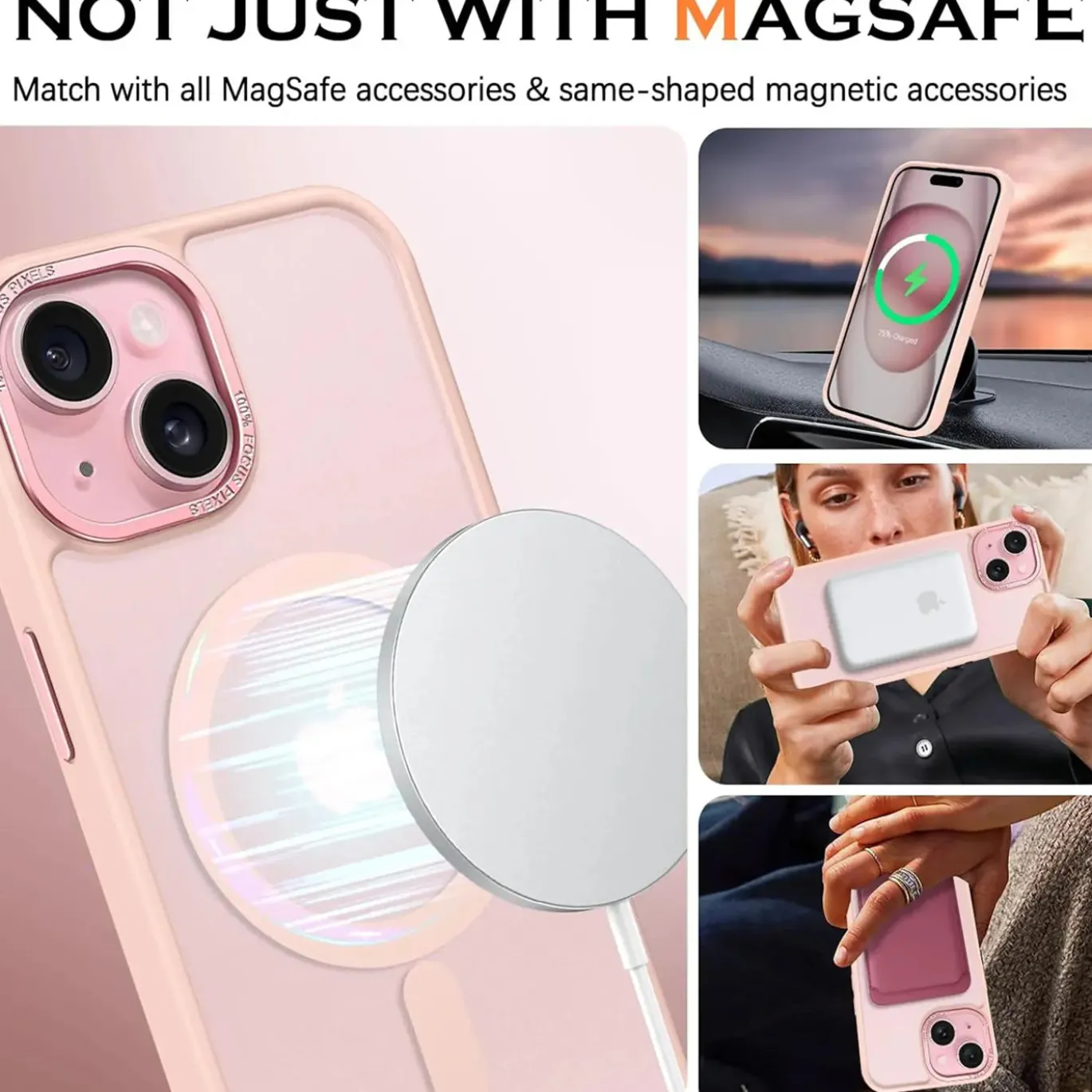iPhone 14 - MagSafe Hülle mit Kameraschutz