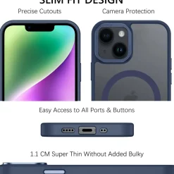 iPhone 14 - MagSafe Hülle mit Kameraschutz