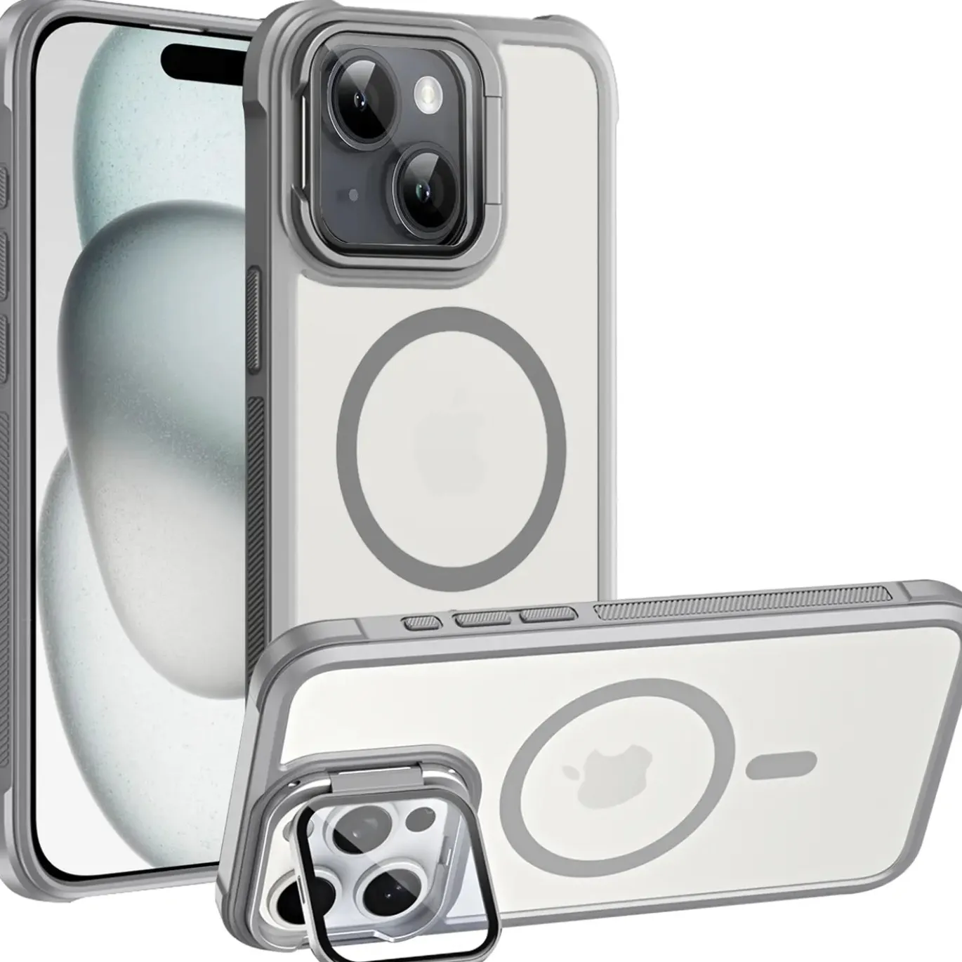 iPhone 15 - MagSafe Hülle mit Glas & Schutzfunktion