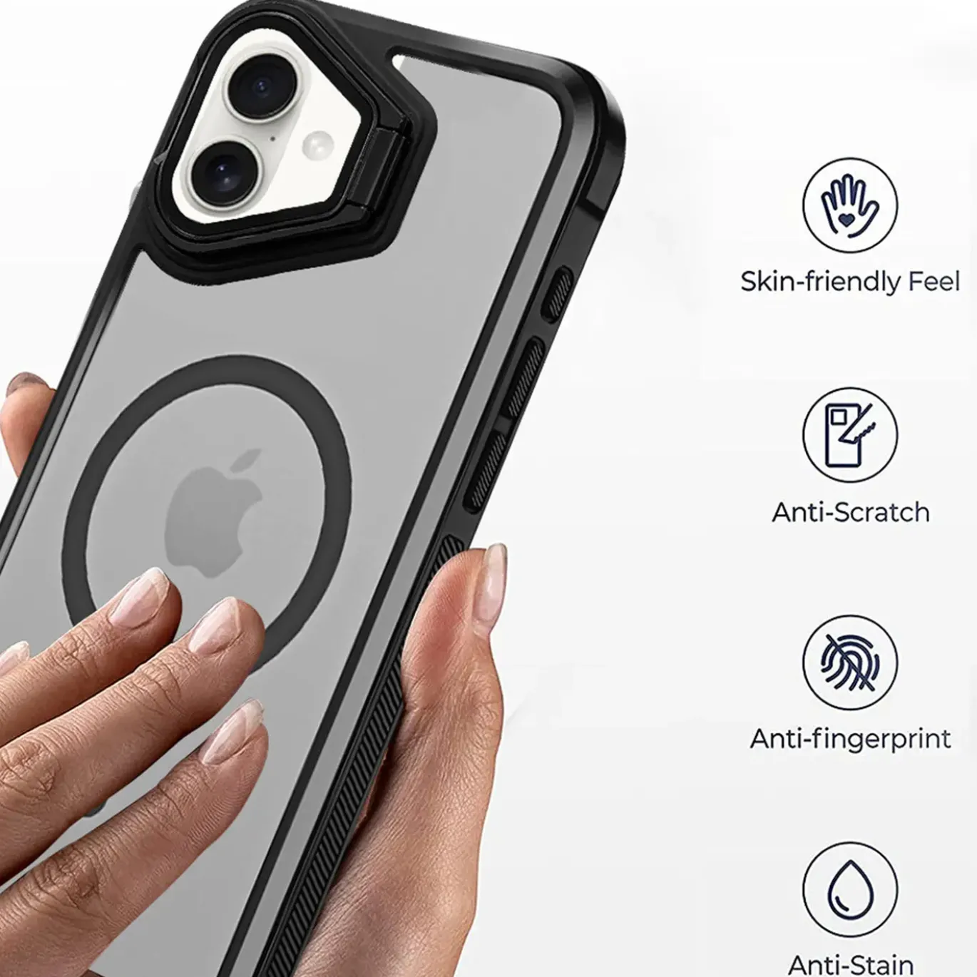 iPhone 16 - MagSafe Hülle mit Glas & Schutzfunktion
