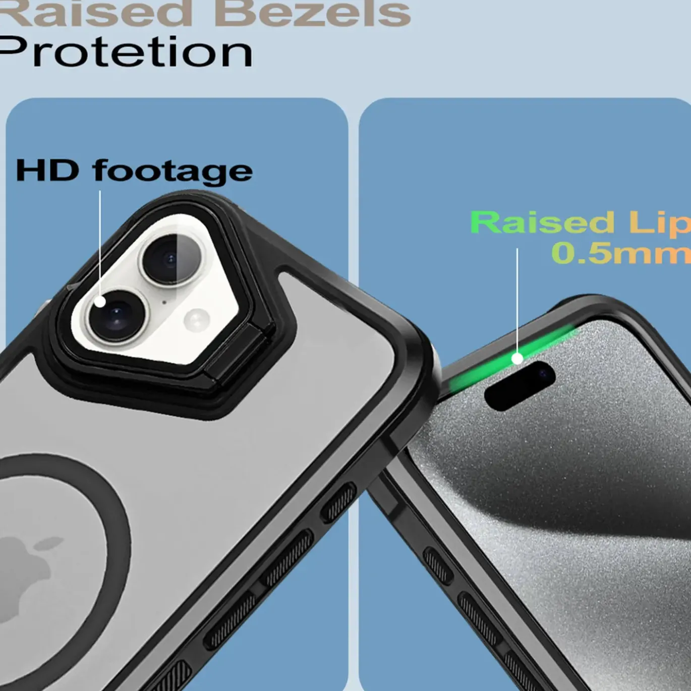 iPhone 16 - MagSafe Hülle mit Glas & Schutzfunktion