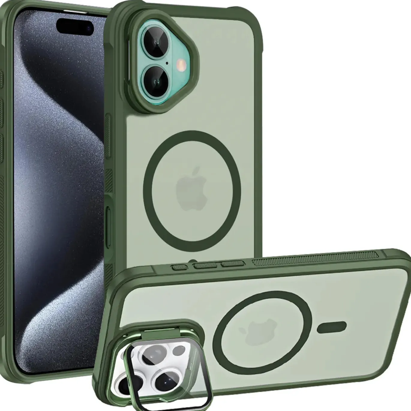 iPhone 16 - MagSafe Hülle mit Glas & Schutzfunktion