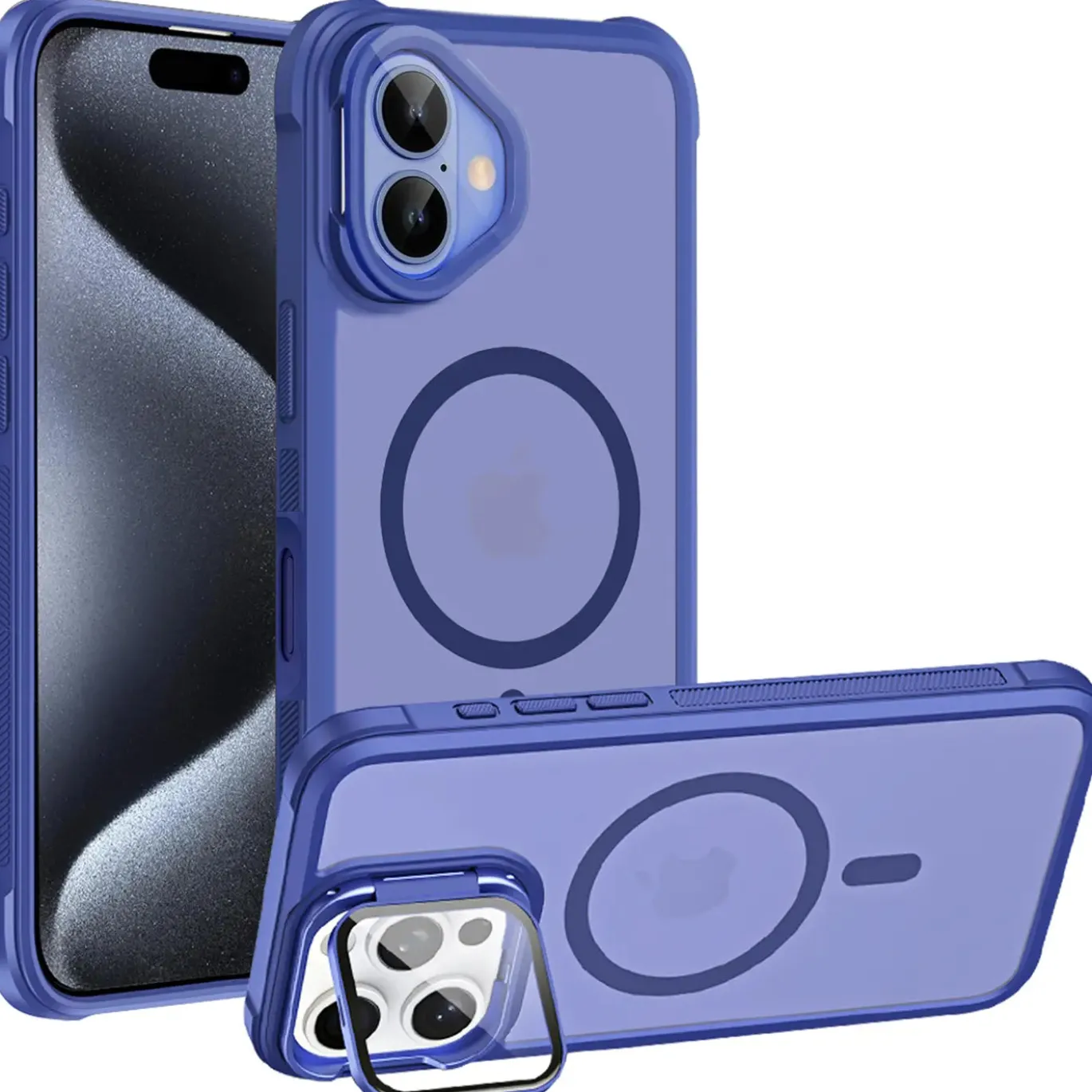 iPhone 16 - MagSafe Hülle mit Glas & Schutzfunktion