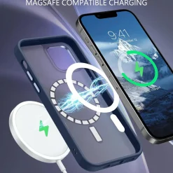 iPhone 15 - MagSafe Hülle mit Kameraschutz