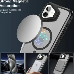 iPhone 16 - MagSafe Hülle mit Glas & Schutzfunktion