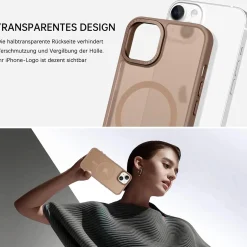 iPhone 15 - MagSafe Hülle mit Kameraschutz