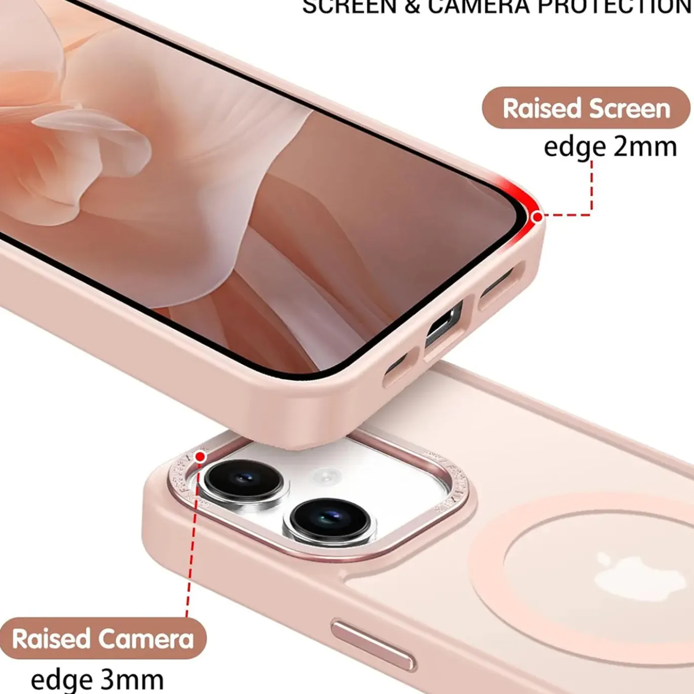 iPhone 16 - MagSafe Hülle mit Kameraschutz