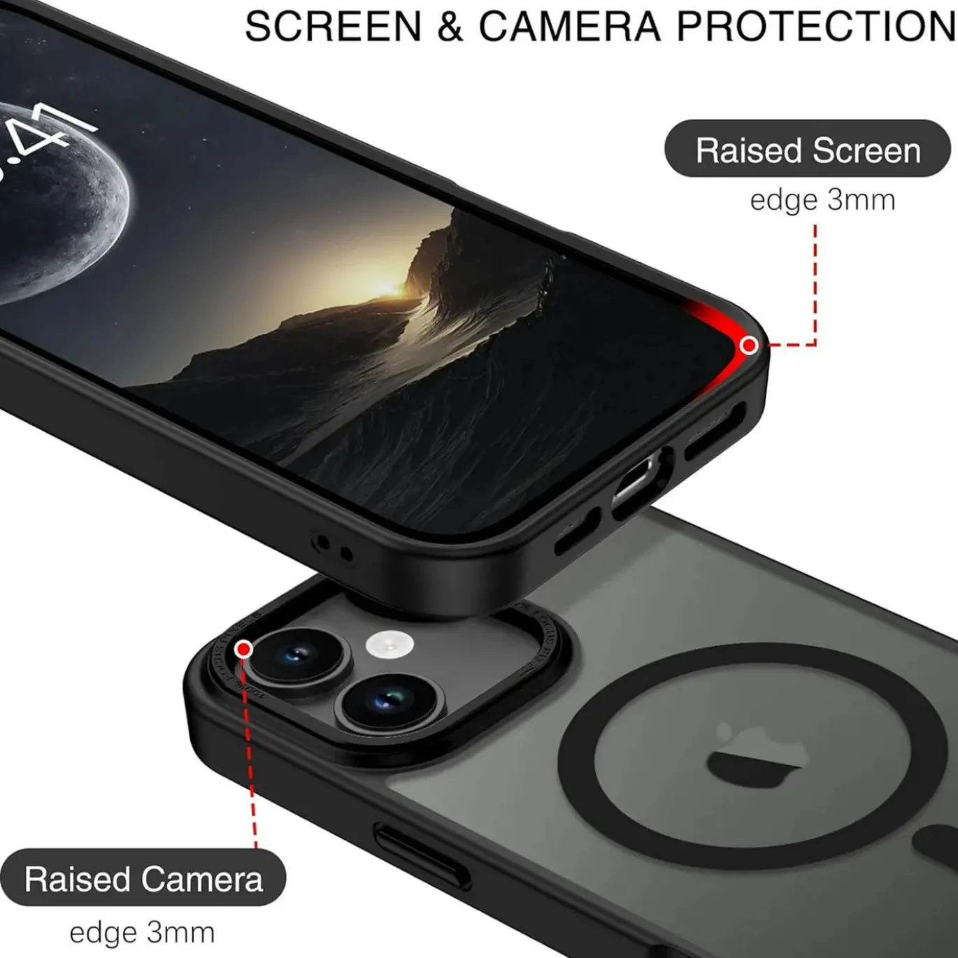 iPhone 16 - MagSafe Hülle mit Kameraschutz
